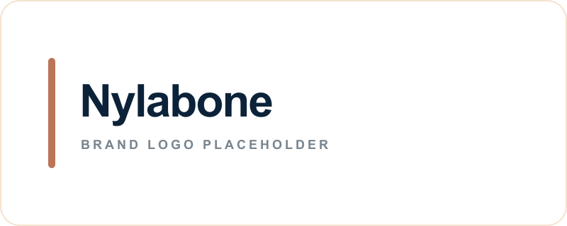 Nylabone text logo placeholder