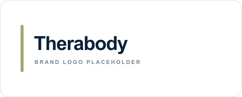 Therabody text logo placeholder